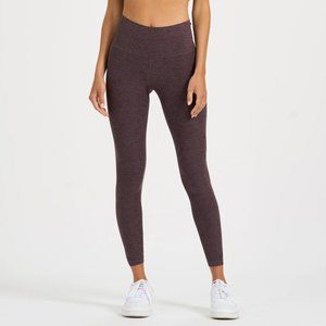 Vuori Clean Elevation Legging in Smoked Plum Heather